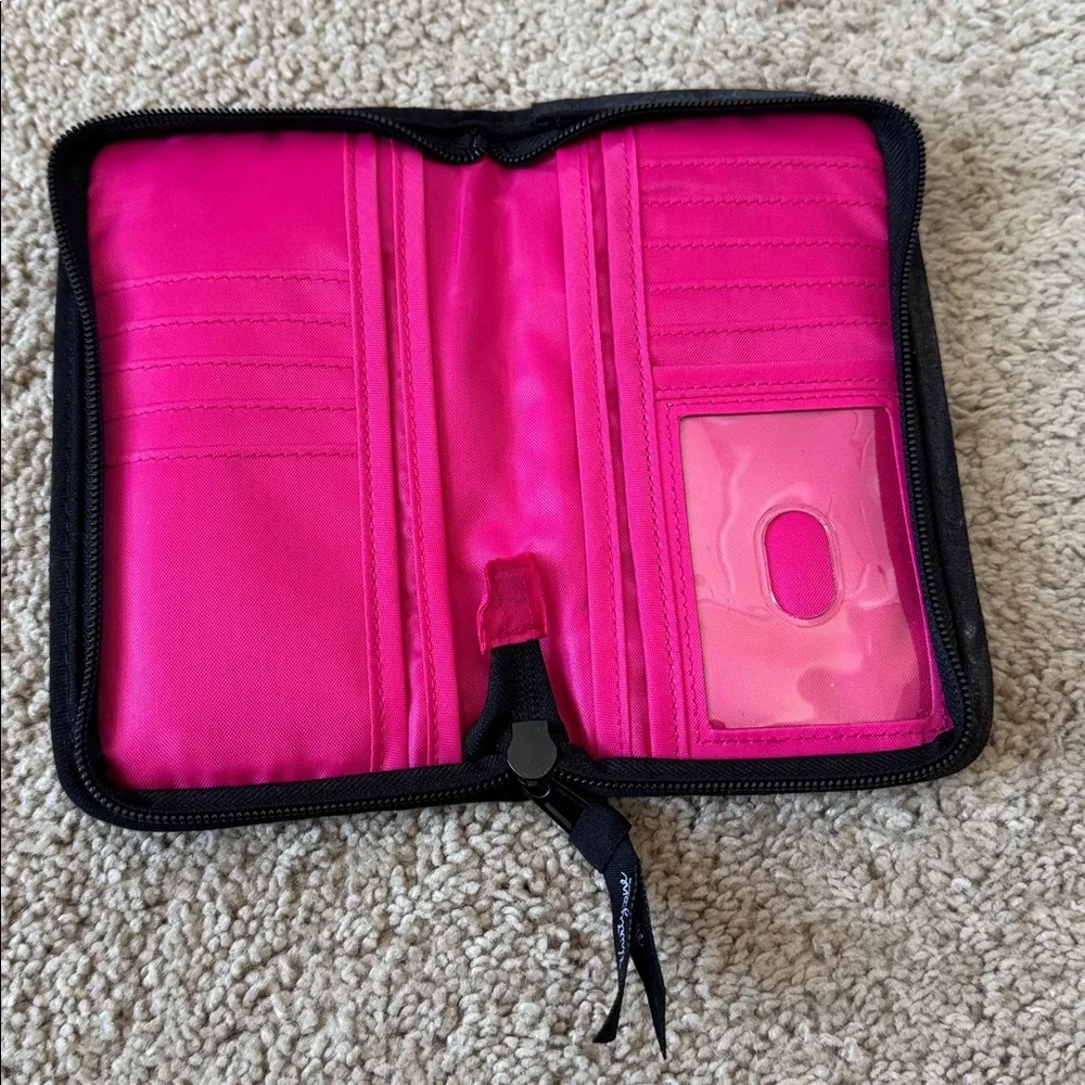 Stylish Black and Pink thirty one wallet